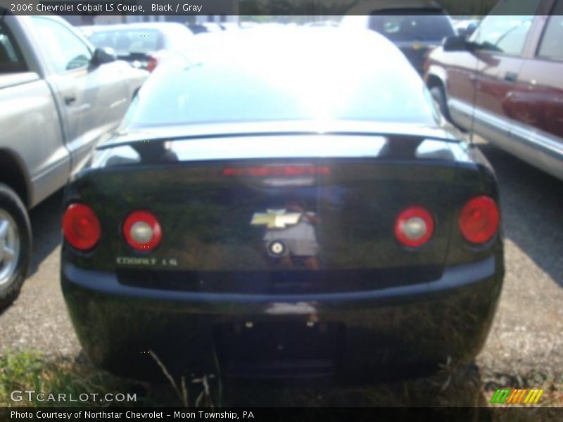 Black / Gray 2006 Chevrolet Cobalt LS Coupe