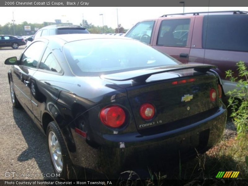 Black / Gray 2006 Chevrolet Cobalt LS Coupe