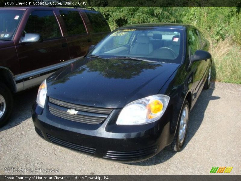 Black / Gray 2006 Chevrolet Cobalt LS Coupe