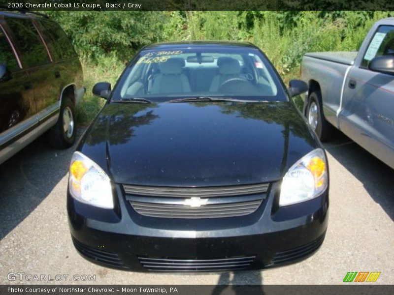 Black / Gray 2006 Chevrolet Cobalt LS Coupe