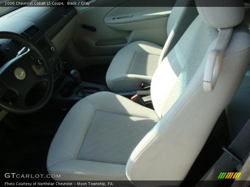 Black / Gray 2006 Chevrolet Cobalt LS Coupe
