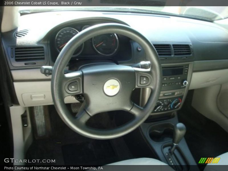 Black / Gray 2006 Chevrolet Cobalt LS Coupe