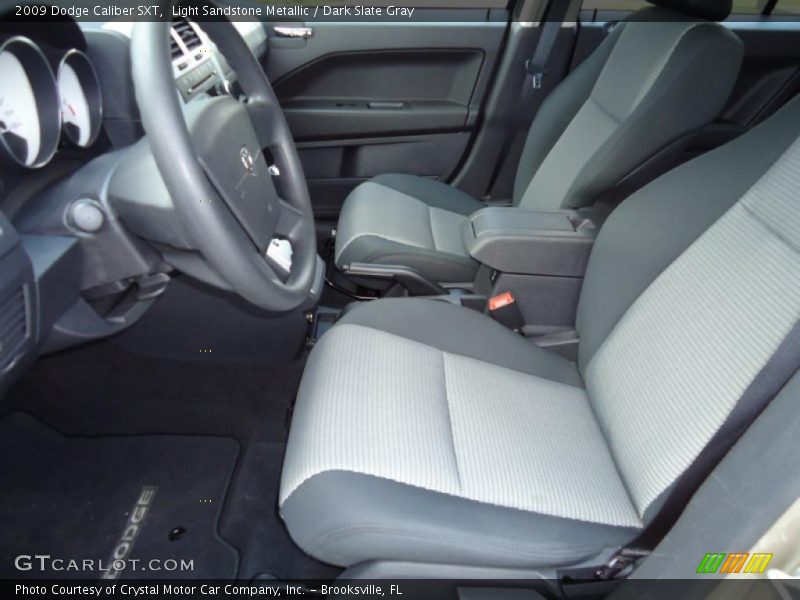 Light Sandstone Metallic / Dark Slate Gray 2009 Dodge Caliber SXT
