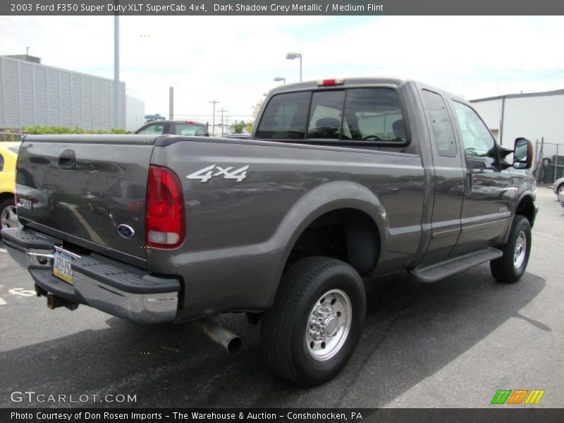 Dark Shadow Grey Metallic / Medium Flint 2003 Ford F350 Super Duty XLT SuperCab 4x4