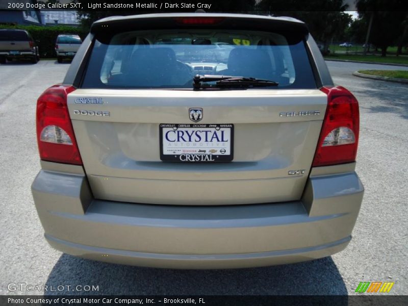 Light Sandstone Metallic / Dark Slate Gray 2009 Dodge Caliber SXT
