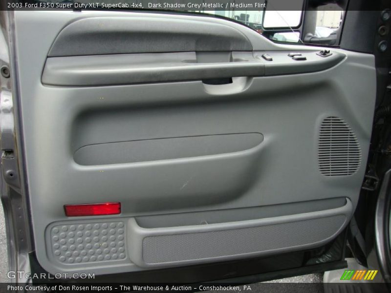 Dark Shadow Grey Metallic / Medium Flint 2003 Ford F350 Super Duty XLT SuperCab 4x4