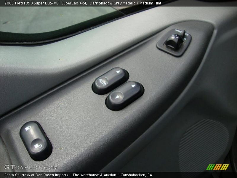 Dark Shadow Grey Metallic / Medium Flint 2003 Ford F350 Super Duty XLT SuperCab 4x4