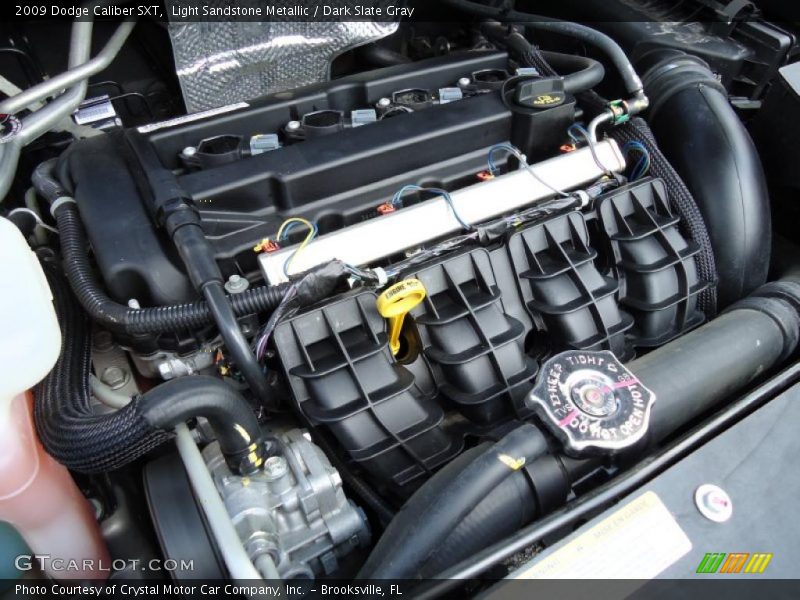 Light Sandstone Metallic / Dark Slate Gray 2009 Dodge Caliber SXT
