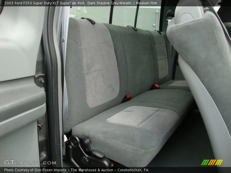 Dark Shadow Grey Metallic / Medium Flint 2003 Ford F350 Super Duty XLT SuperCab 4x4