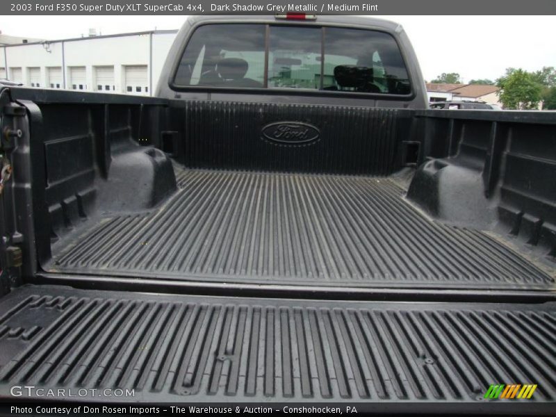Dark Shadow Grey Metallic / Medium Flint 2003 Ford F350 Super Duty XLT SuperCab 4x4