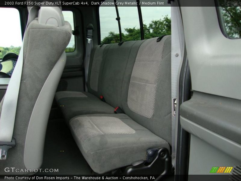 Dark Shadow Grey Metallic / Medium Flint 2003 Ford F350 Super Duty XLT SuperCab 4x4