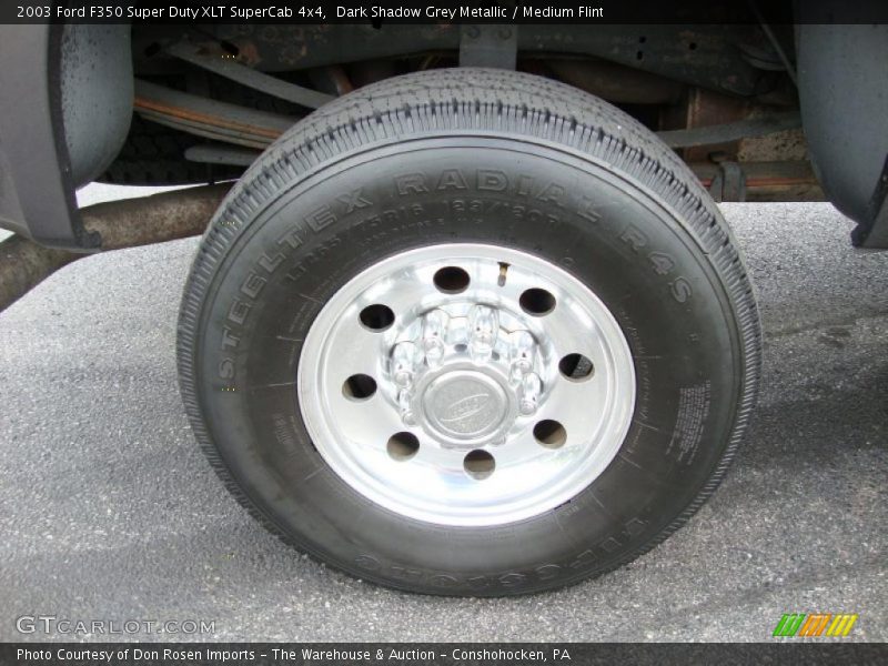 Dark Shadow Grey Metallic / Medium Flint 2003 Ford F350 Super Duty XLT SuperCab 4x4