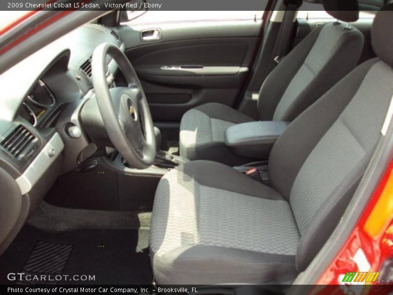 Victory Red / Ebony 2009 Chevrolet Cobalt LS Sedan