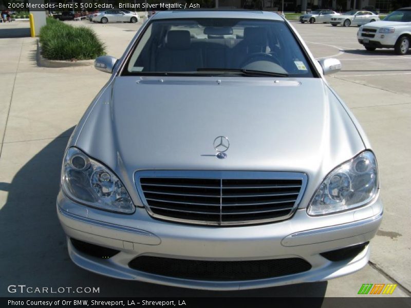 Brilliant Silver Metallic / Ash 2006 Mercedes-Benz S 500 Sedan