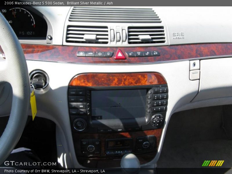 Brilliant Silver Metallic / Ash 2006 Mercedes-Benz S 500 Sedan