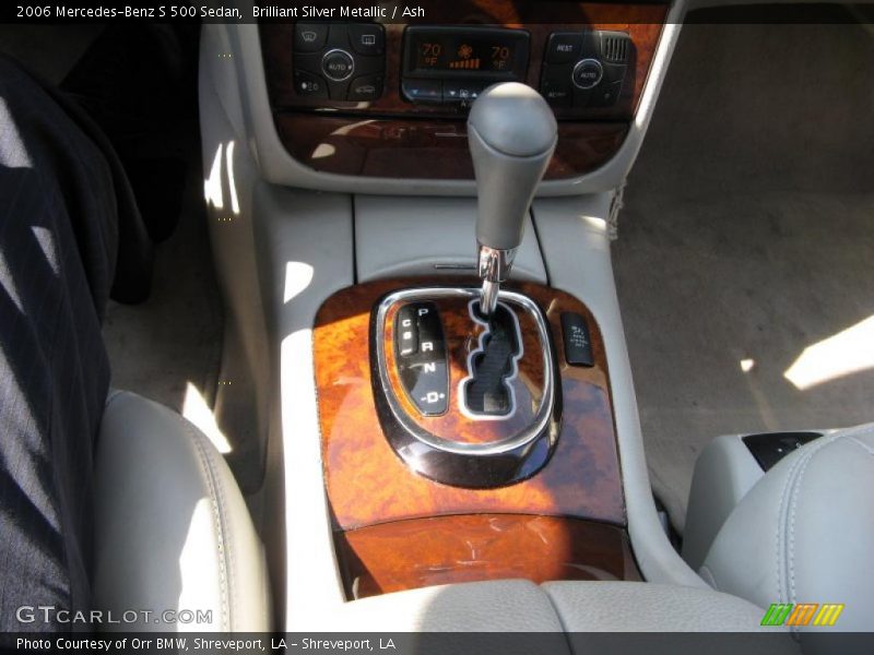 Brilliant Silver Metallic / Ash 2006 Mercedes-Benz S 500 Sedan