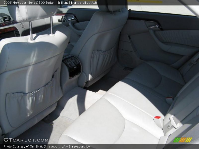 Brilliant Silver Metallic / Ash 2006 Mercedes-Benz S 500 Sedan