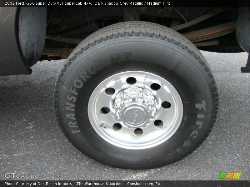 Dark Shadow Grey Metallic / Medium Flint 2003 Ford F350 Super Duty XLT SuperCab 4x4