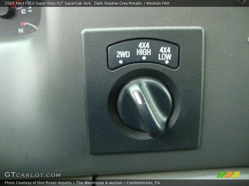 Dark Shadow Grey Metallic / Medium Flint 2003 Ford F350 Super Duty XLT SuperCab 4x4