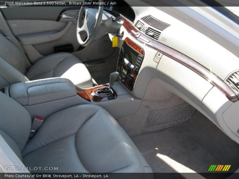 Brilliant Silver Metallic / Ash 2006 Mercedes-Benz S 500 Sedan