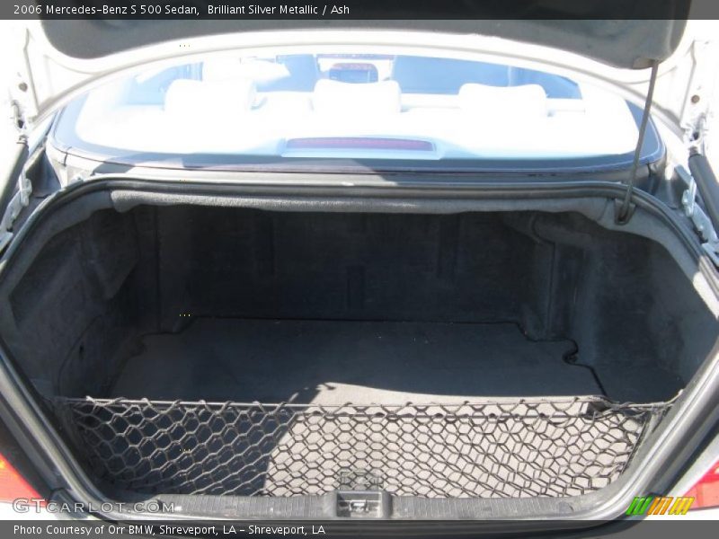 Brilliant Silver Metallic / Ash 2006 Mercedes-Benz S 500 Sedan
