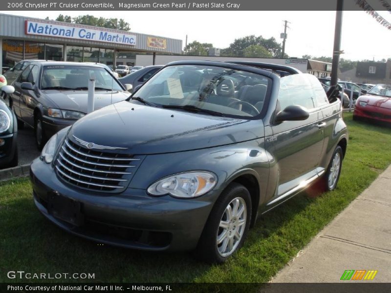 Magnesium Green Pearl / Pastel Slate Gray 2006 Chrysler PT Cruiser Convertible