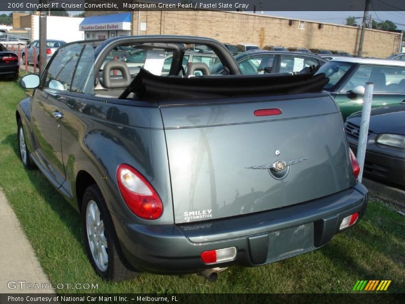 Magnesium Green Pearl / Pastel Slate Gray 2006 Chrysler PT Cruiser Convertible