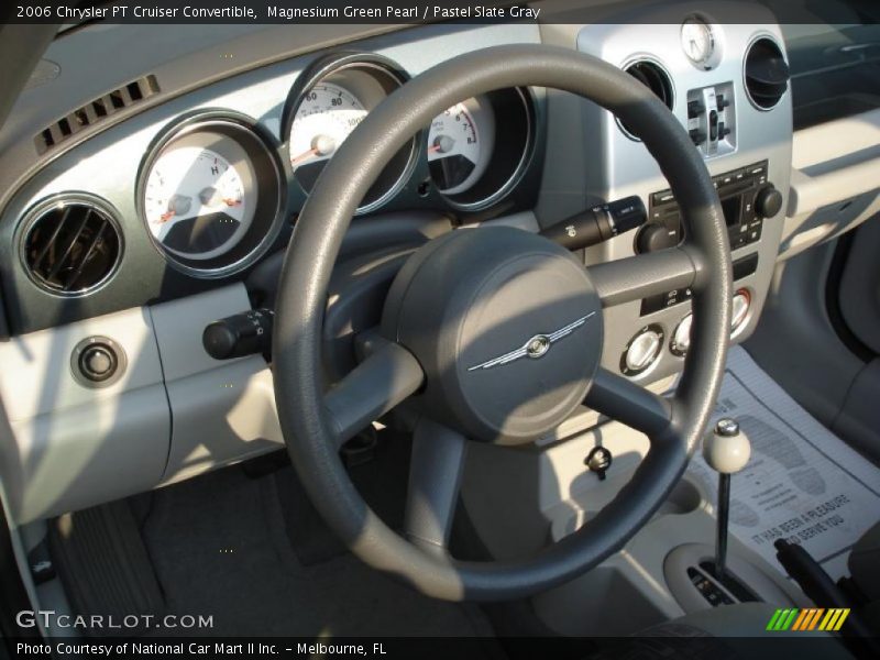 Magnesium Green Pearl / Pastel Slate Gray 2006 Chrysler PT Cruiser Convertible