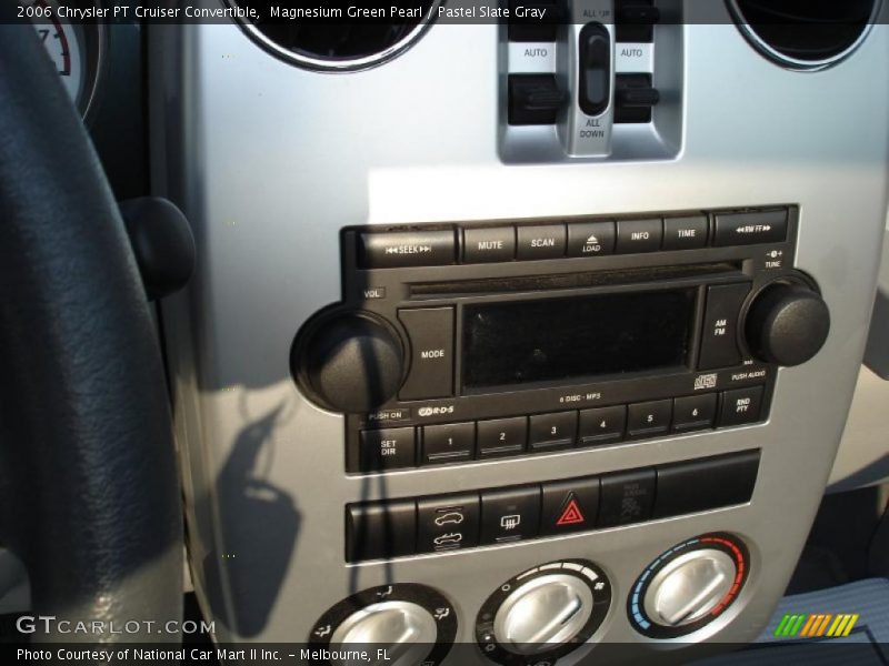 Magnesium Green Pearl / Pastel Slate Gray 2006 Chrysler PT Cruiser Convertible