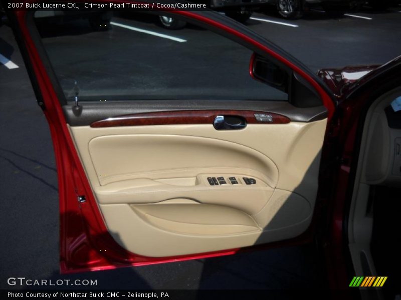 Crimson Pearl Tintcoat / Cocoa/Cashmere 2007 Buick Lucerne CXL