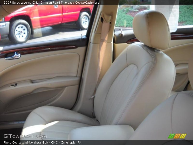 Crimson Pearl Tintcoat / Cocoa/Cashmere 2007 Buick Lucerne CXL