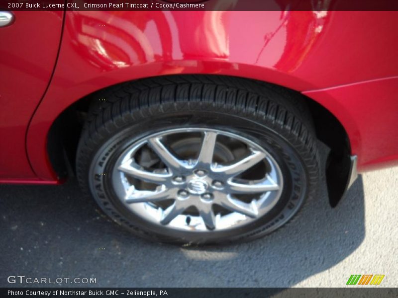 Crimson Pearl Tintcoat / Cocoa/Cashmere 2007 Buick Lucerne CXL