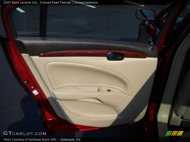 Crimson Pearl Tintcoat / Cocoa/Cashmere 2007 Buick Lucerne CXL