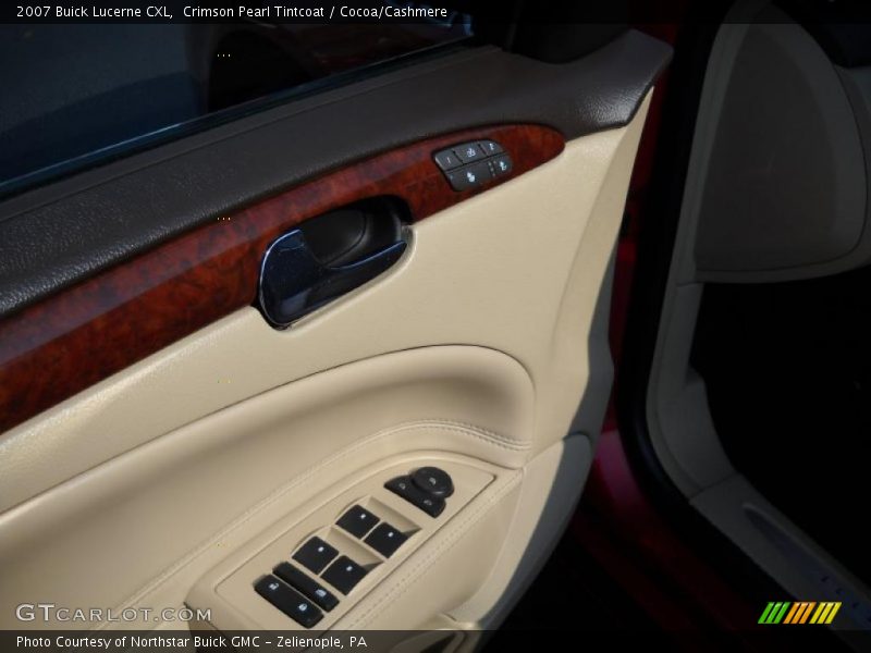 Crimson Pearl Tintcoat / Cocoa/Cashmere 2007 Buick Lucerne CXL