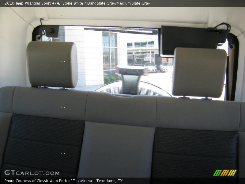 Stone White / Dark Slate Gray/Medium Slate Gray 2010 Jeep Wrangler Sport 4x4