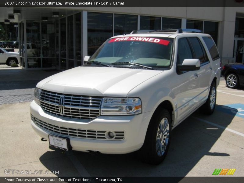 White Chocolate Tri-Coat / Camel 2007 Lincoln Navigator Ultimate