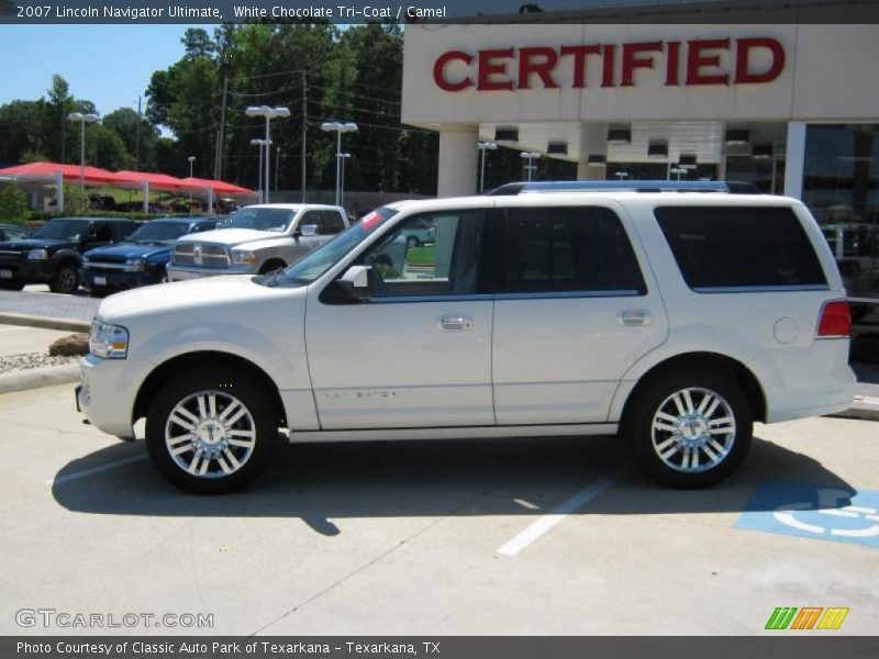 White Chocolate Tri-Coat / Camel 2007 Lincoln Navigator Ultimate