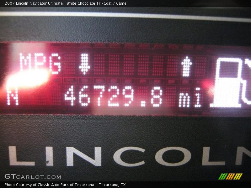 White Chocolate Tri-Coat / Camel 2007 Lincoln Navigator Ultimate