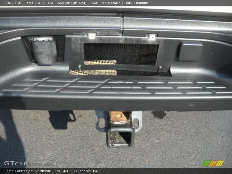 Silver Birch Metallic / Dark Titanium 2007 GMC Sierra 2500HD SLE Regular Cab 4x4