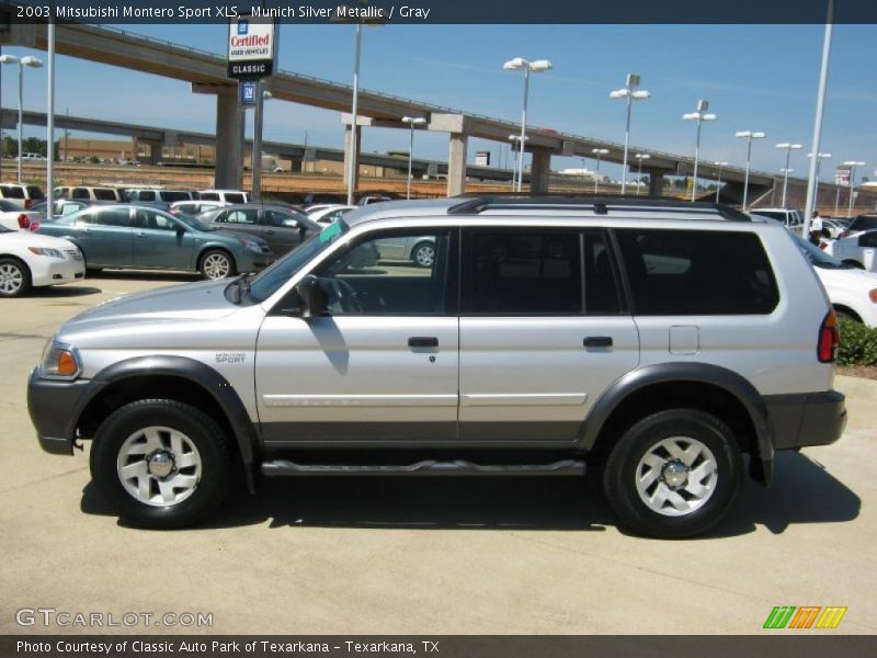 Munich Silver Metallic / Gray 2003 Mitsubishi Montero Sport XLS