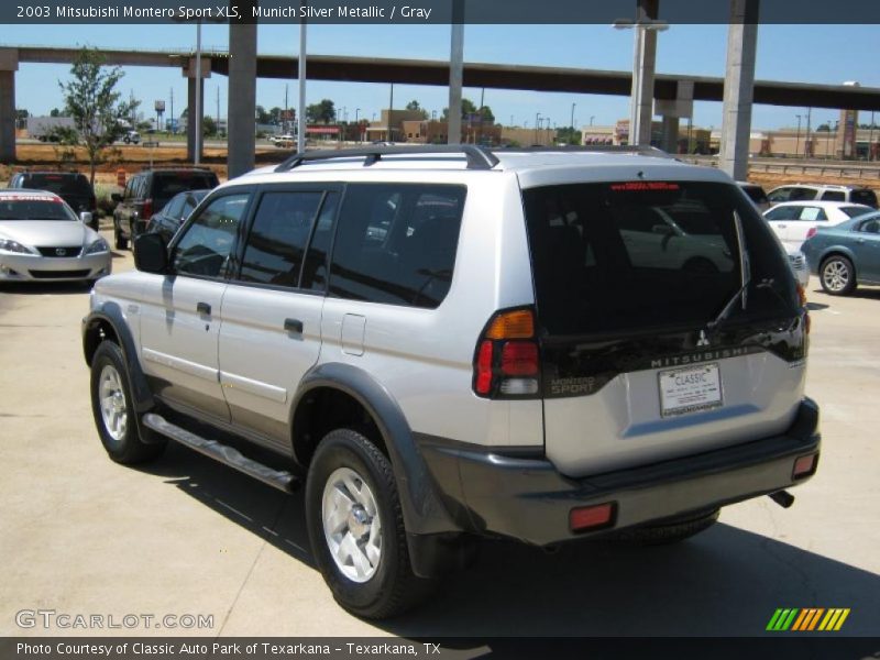 Munich Silver Metallic / Gray 2003 Mitsubishi Montero Sport XLS