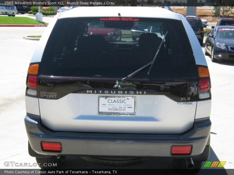 Munich Silver Metallic / Gray 2003 Mitsubishi Montero Sport XLS