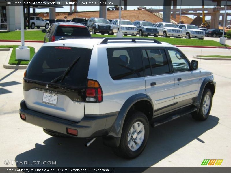 Munich Silver Metallic / Gray 2003 Mitsubishi Montero Sport XLS