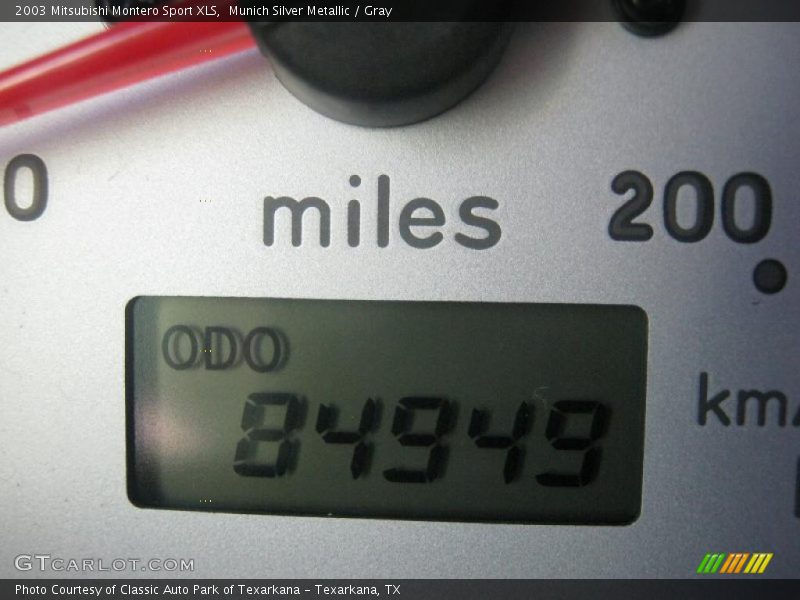 Munich Silver Metallic / Gray 2003 Mitsubishi Montero Sport XLS