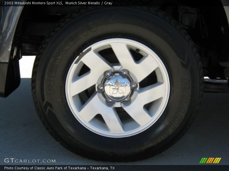 Munich Silver Metallic / Gray 2003 Mitsubishi Montero Sport XLS