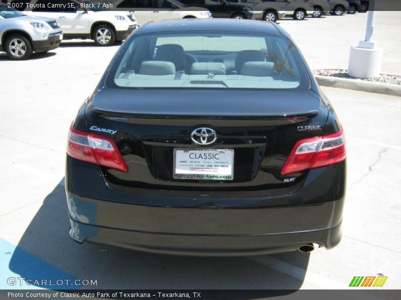 Black / Ash 2007 Toyota Camry SE