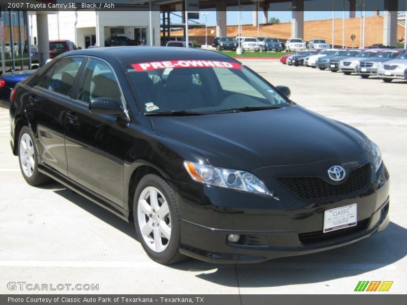 Black / Ash 2007 Toyota Camry SE