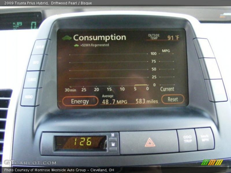 Driftwood Pearl / Bisque 2009 Toyota Prius Hybrid