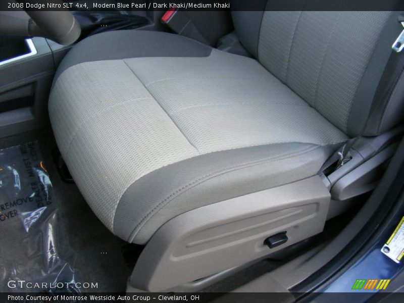 Modern Blue Pearl / Dark Khaki/Medium Khaki 2008 Dodge Nitro SLT 4x4