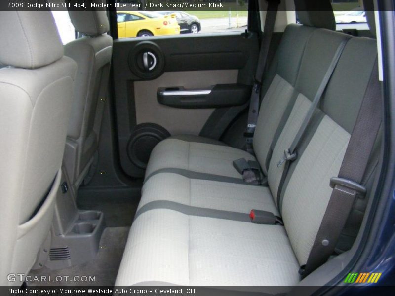 Modern Blue Pearl / Dark Khaki/Medium Khaki 2008 Dodge Nitro SLT 4x4